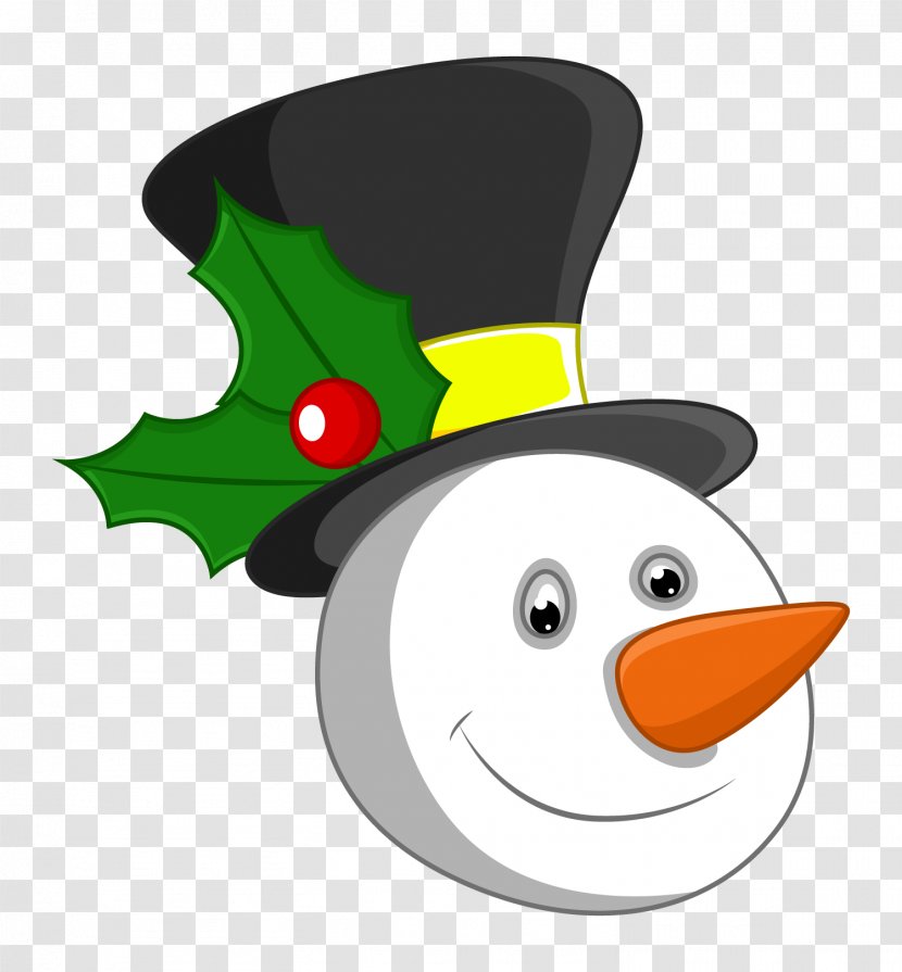 Snowman Drawing Face - Photography Transparent PNG