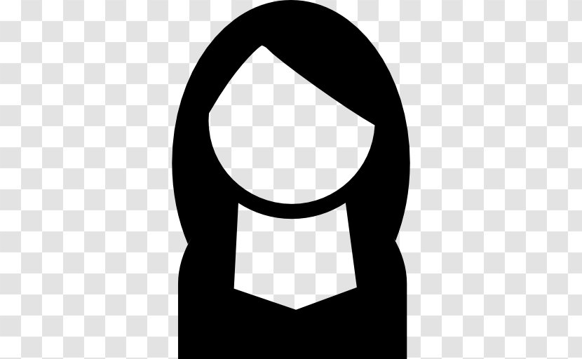 Symbol Woman Clip Art - Information - Long Hair Transparent PNG