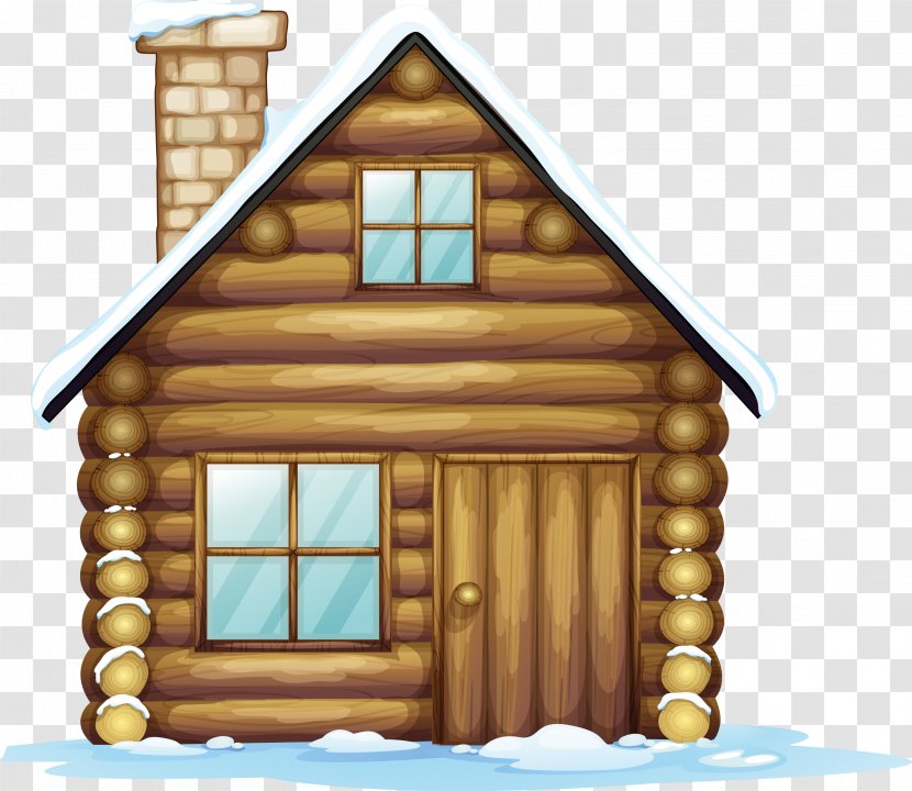 Gingerbread House Christmas Clip Art - Eve - Cabin Transparent PNG