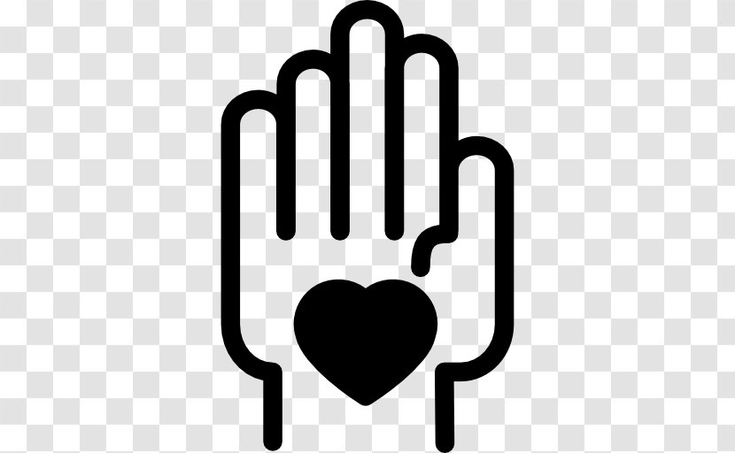 Volunteering - Cartoon - Hands Heart Icon Transparent PNG