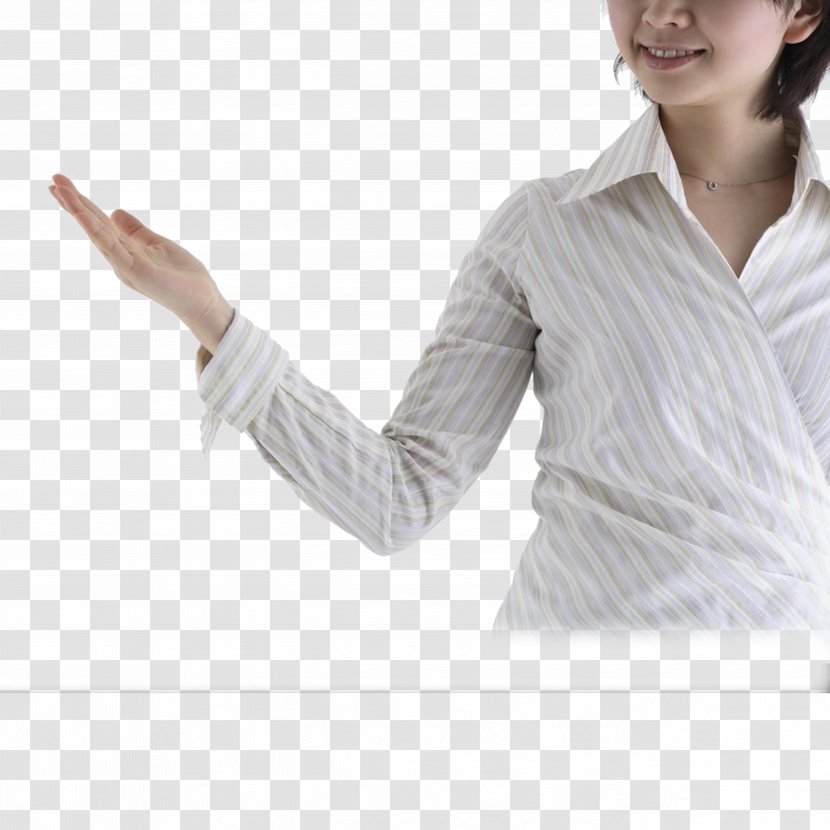 Gesture Wart Service Hand Photography - Business Ladies Welcome Gestures Transparent PNG
