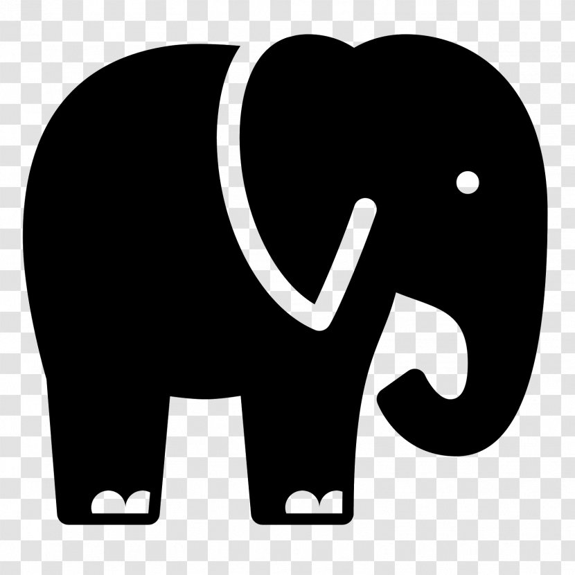 African Elephant Font - Mammal - Elephany Transparent PNG