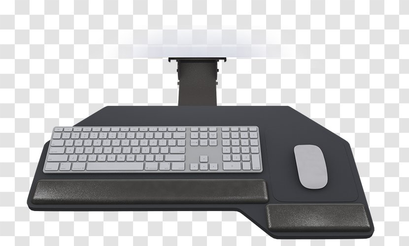 Computer Keyboard Human Factors And Ergonomics Ergonomic Cubicles Office Environments System - Numeric Keypad - Home Showcase Interior Transparent PNG