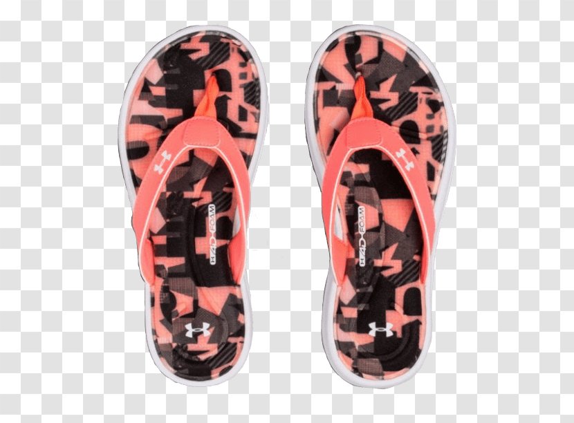 Flip-flops Shoe Slide Under Armour Footwear - Watercolor - Reebok Transparent PNG