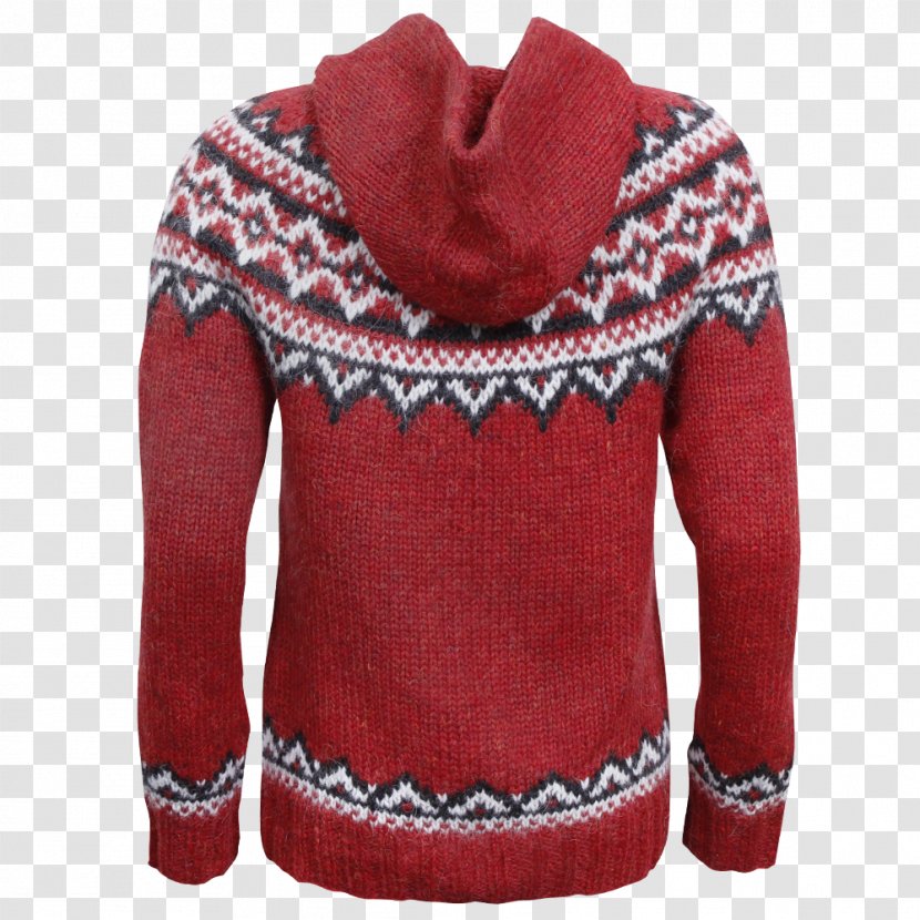 Hoodie Sweater Wool Zipper - Hood Transparent PNG