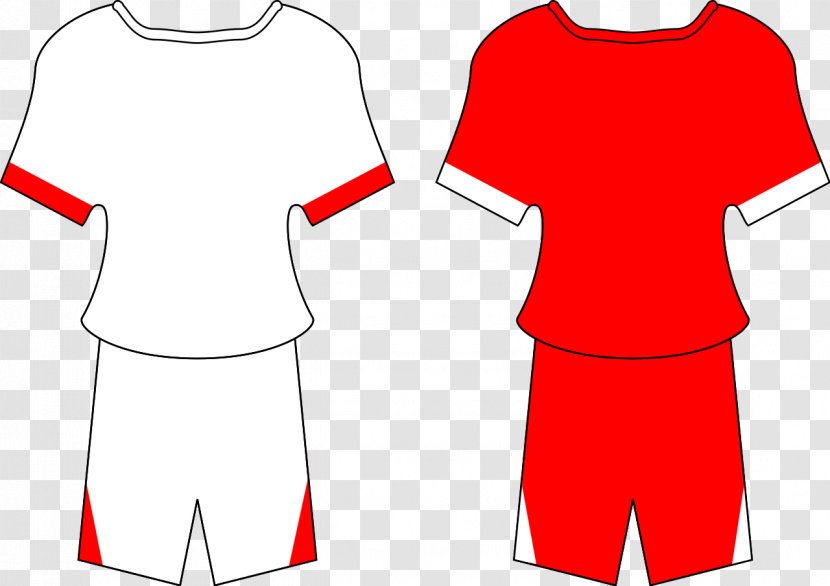 Jersey T-shirt Kit Clip Art - Sports Uniform Transparent PNG