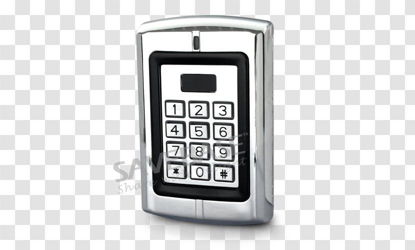 Mobile Phones Access Control Radio-frequency Identification Door Card Reader - Telephony Transparent PNG