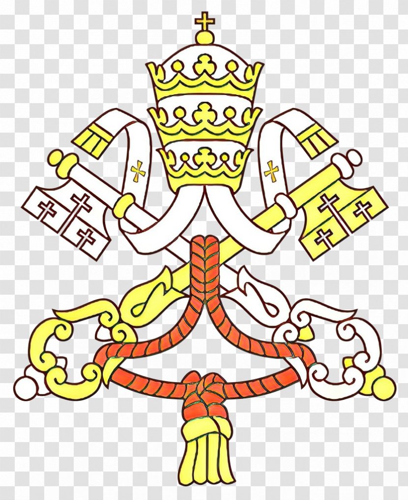 Cross Symbol - Coat Of Arms Pope Francis - Holy Door Transparent PNG