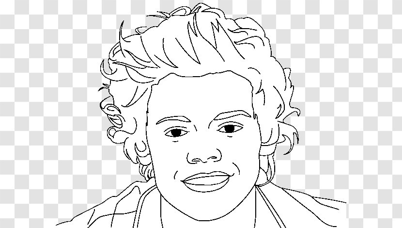 Taylor Swift One Direction Drawing Coloring Book Image - Flower Transparent PNG