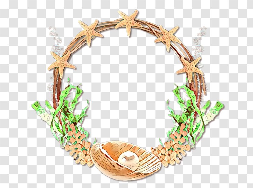 Christmas Decoration Cartoon - Wreath - Bracelet Transparent PNG