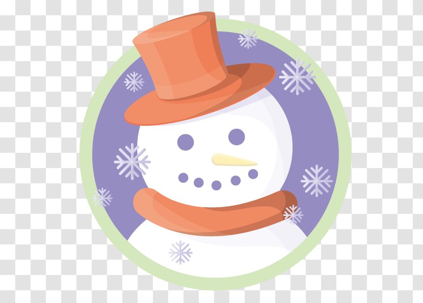 Snowman Christmas Snowflake Clip Art - Fictional Character - Vector Cute Tag Transparent PNG