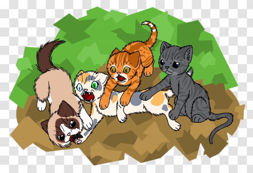 Puppy Cat Brackenfoot Warriors Brightflower - Paw Transparent PNG