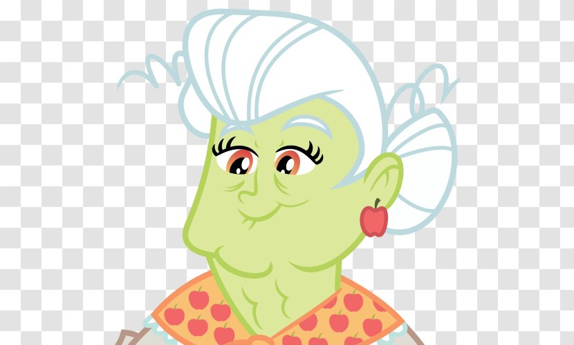 Digital Art Clip - Cartoon - Grandmother Vector Transparent PNG