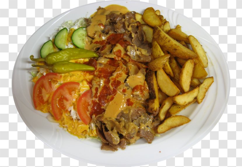 French Fries Mediterranean Cuisine Greek Vegetarian European - Iskender Kebab Transparent PNG