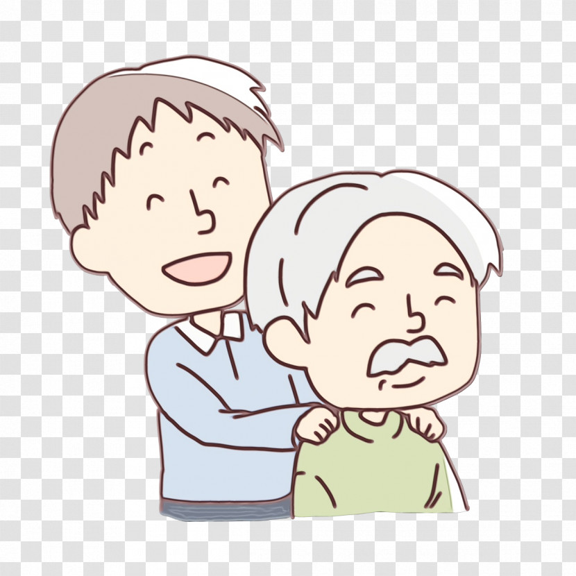 Human Forehead Hug Happiness Transparent PNG