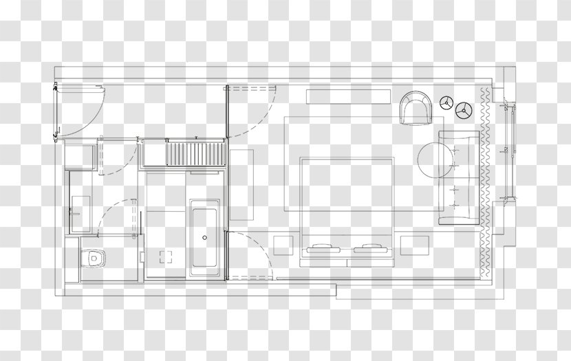 Architecture Floor Plan House - Drawing Transparent PNG