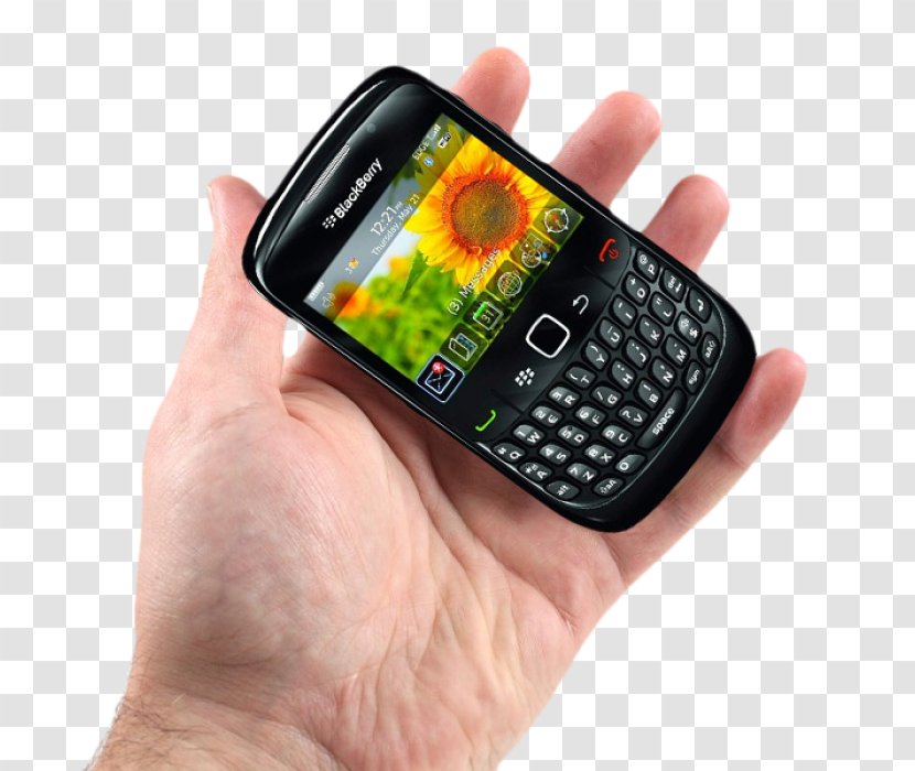 Smartphone Feature Phone BlackBerry Curve 8520 - Communication Device - 256 MBPinkUnlockedGSM 8520BlackT-MobileGSMHand Speaker Transparent PNG