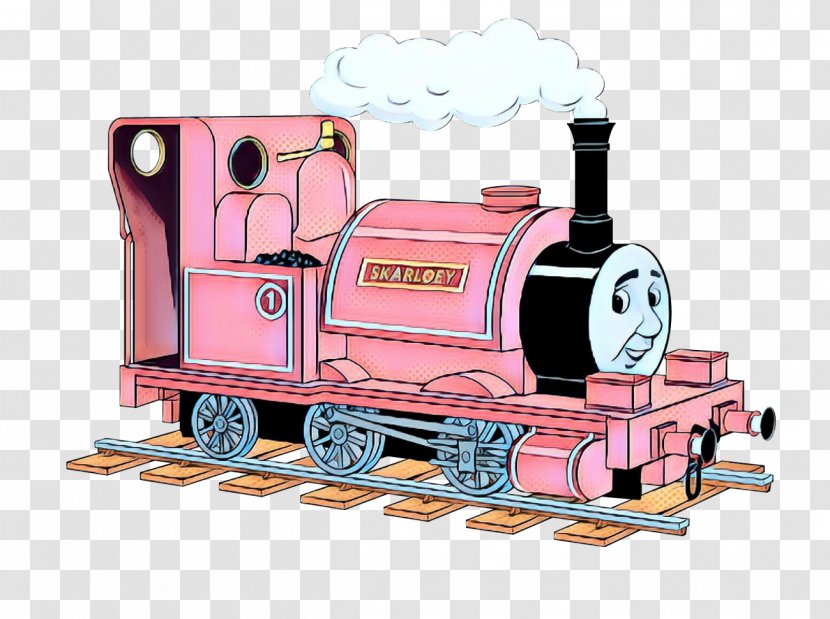 Thomas The Train Background - Vintage - Railway Auto Part Transparent PNG