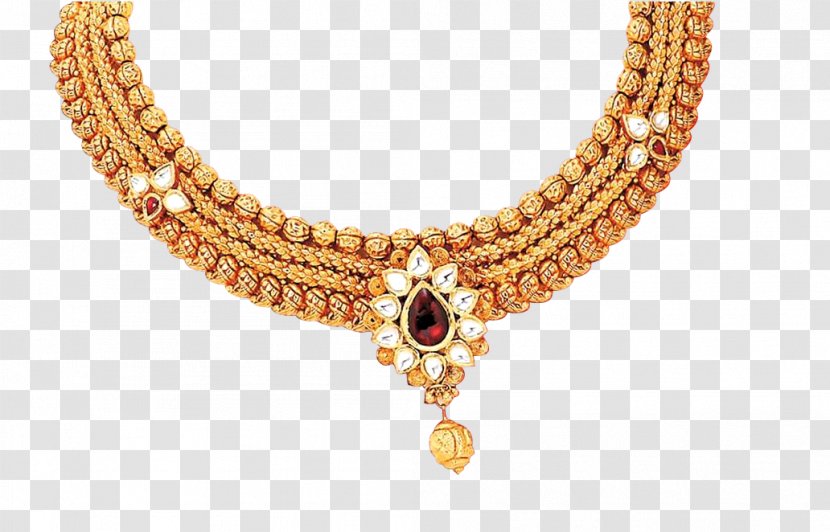Jewellery Necklace Wedding Dress Costume Jewelry Gold - Estate - Jewels Transparent PNG