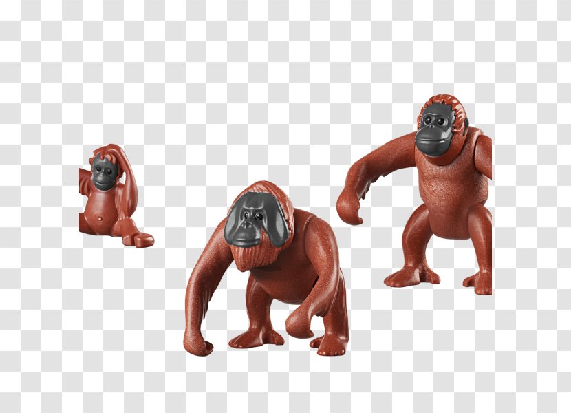 Baby Orangutans Great Apes Playmobil Toy - Orangutan Transparent PNG