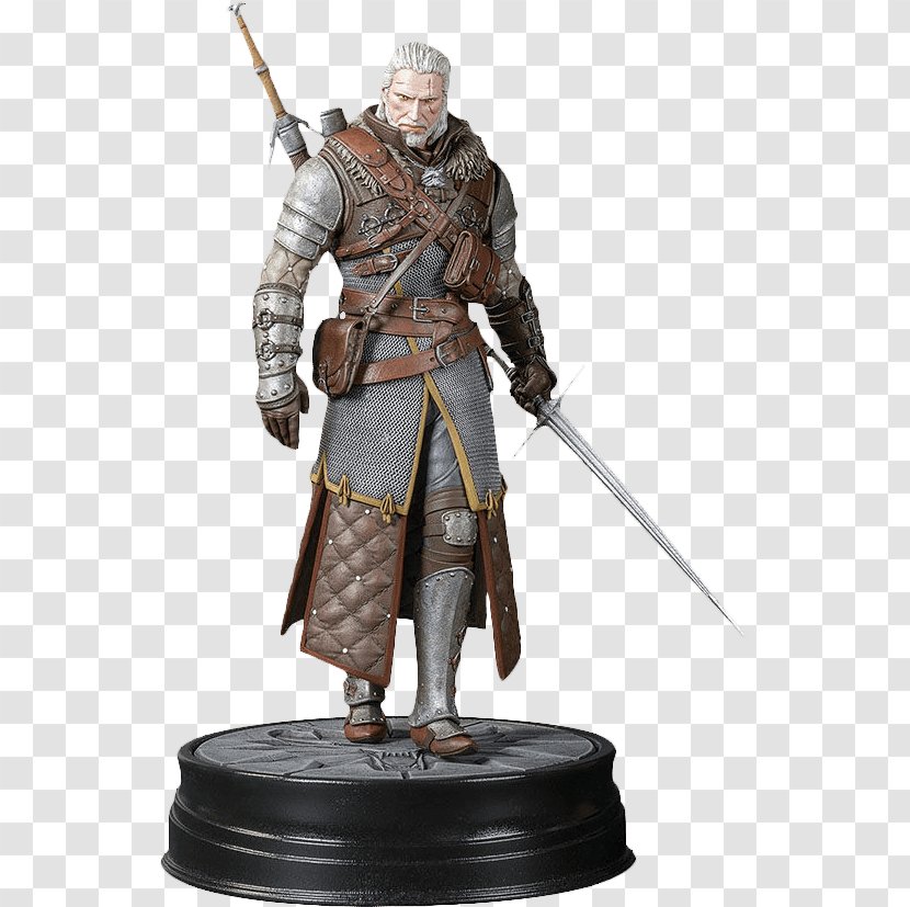 The Witcher 3: Wild Hunt – Blood And Wine Geralt Of Rivia Statue Video Game - Triss Merigold - Action Figure Transparent PNG