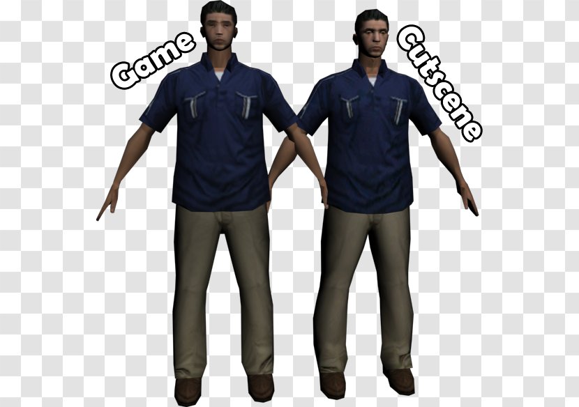 Grand Theft Auto: San Andreas Auto V Multiplayer IV Mod - Shirt - Police Transparent PNG