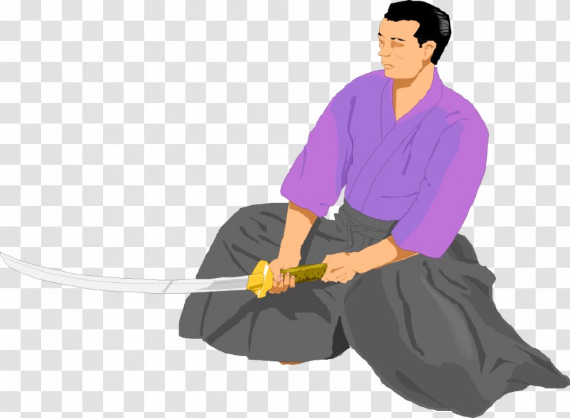 Kenjutsu Jujutsu Judo Clip Art - Sport - Samurai Transparent PNG