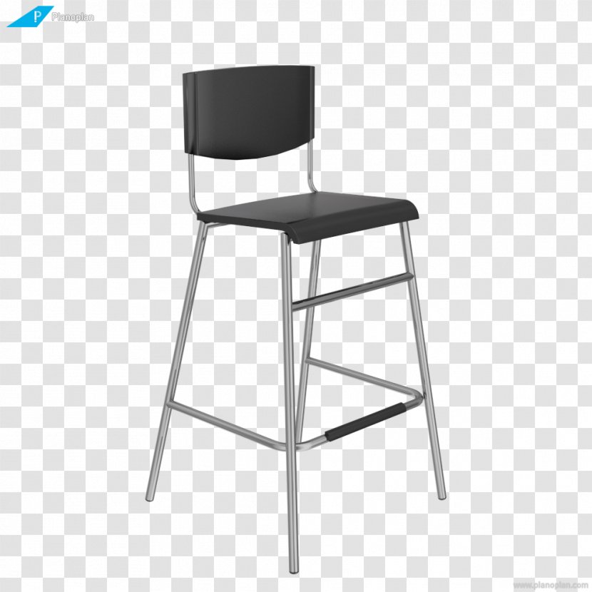 Bar Stool Chair Armrest Plastic - IKEA Catalogue Transparent PNG