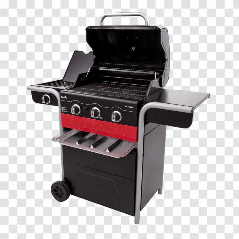 Barbecue Char-Broil Gas2Coal Hybrid Grill Grilling Cooking - Charcoal Transparent PNG