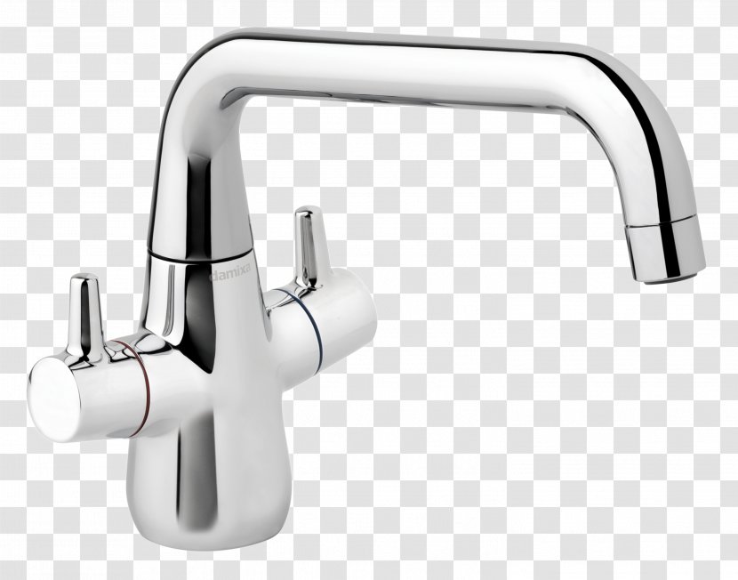 Sink Tap Steel Bathroom - Kitchen Mixer Transparent PNG