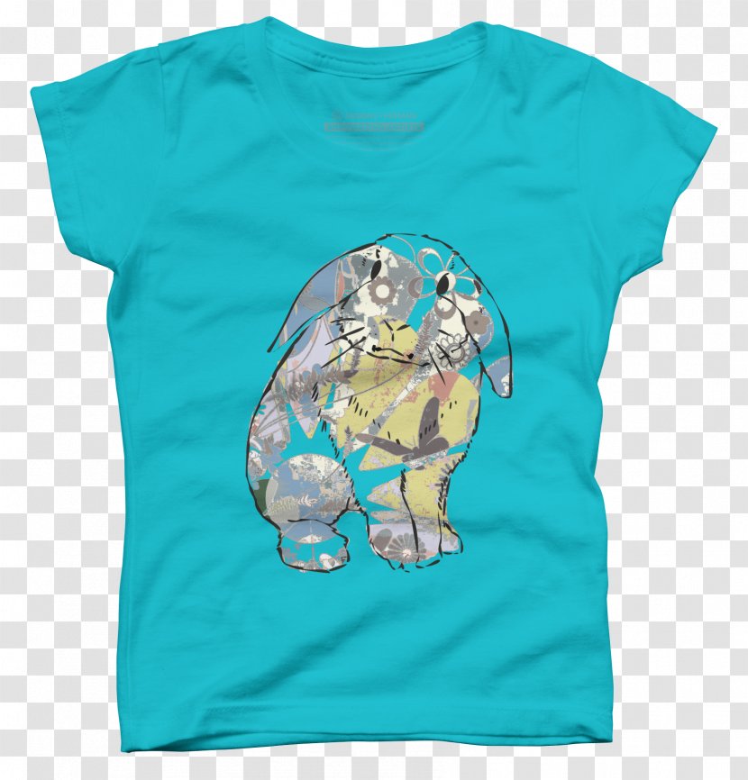 T-shirt Sleeve Blouse Clothing - Sweatshirt - Bunny Transparent PNG