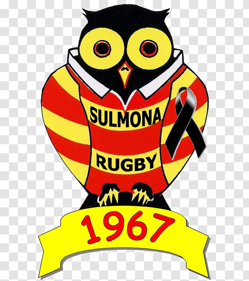 Beak Owl Club House Sulmona Rugby 1967 Clip Art - Recreation Transparent PNG