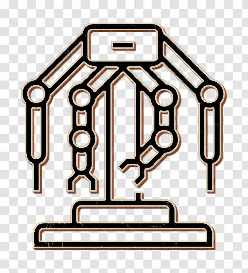 Technologies Disruption Icon Robot Icon Robotics Icon Transparent PNG