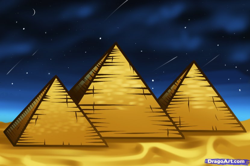 Great Sphinx Of Giza Pyramid Egyptian Pyramids Ancient Egypt Drawing - Space Transparent PNG