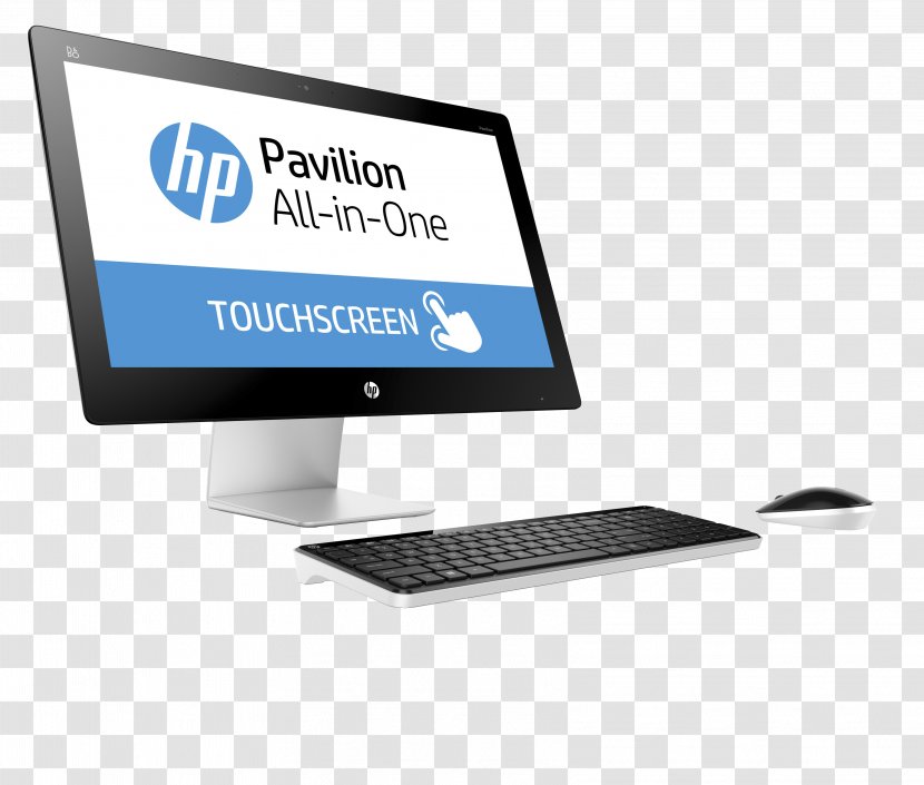 Laptop Hp Pavilion 23-b010 All-in-one Computer H3Y90AA#ABA Desktop Computers Hewlett-Packard Transparent PNG