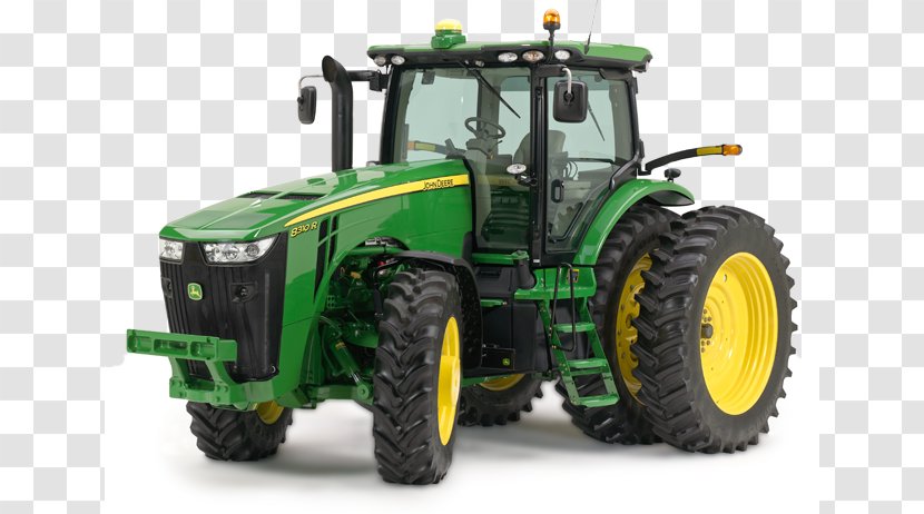 John Deere Tractor Agriculture Agricultural Machinery Heavy - Machine Transparent PNG