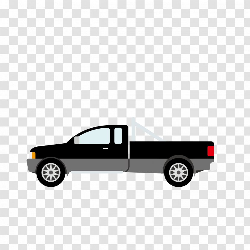 Car Trailer Pickup Truck Vehicle - Bumper - Auto Transparent PNG