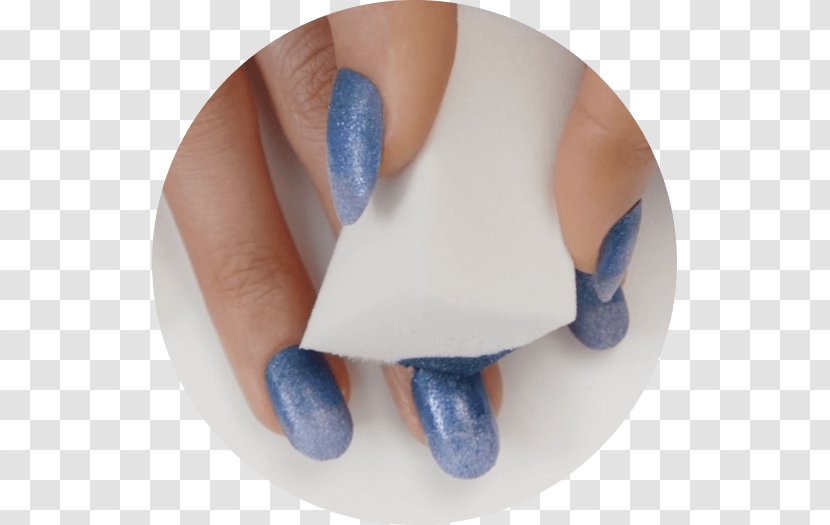Nail - Electric Blue Transparent PNG