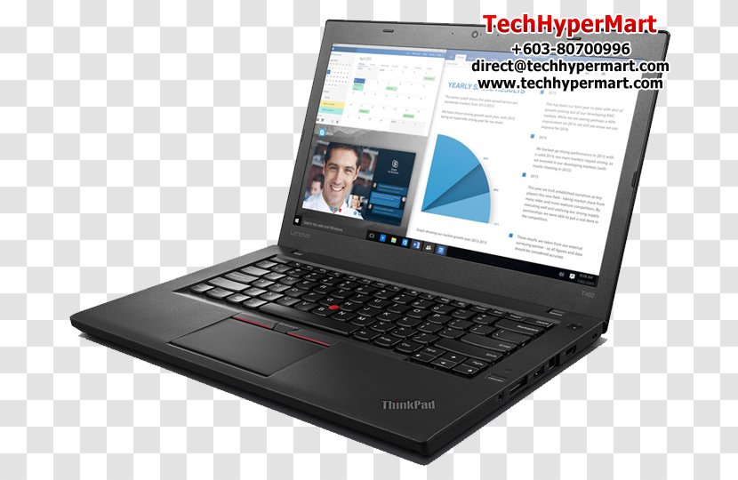 Lenovo ThinkPad T460 Intel Core I5 I7 Laptop - Multimedia - Power Cord Transparent PNG