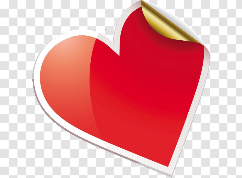 Heart Origami Valentine's Day Clip Art - Dia Transparent PNG