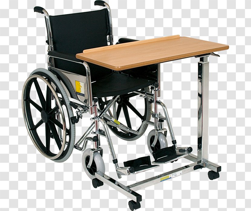 Desk Wheelchair - Chair Transparent PNG