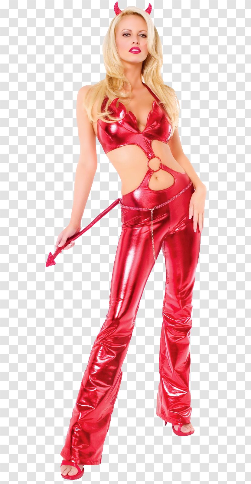 The House Of Costumes / La Casa De Los Trucos Halloween Costume Devil Playboy Bunny - Heart Transparent PNG