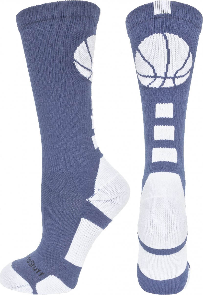 Crew Sock Volleyball Sport Basketball - Socks Transparent PNG