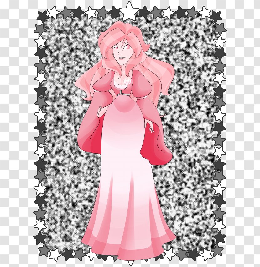 Costume Design Cartoon Pink M Figurine - Watercolor - Morgan Le Fay Transparent PNG