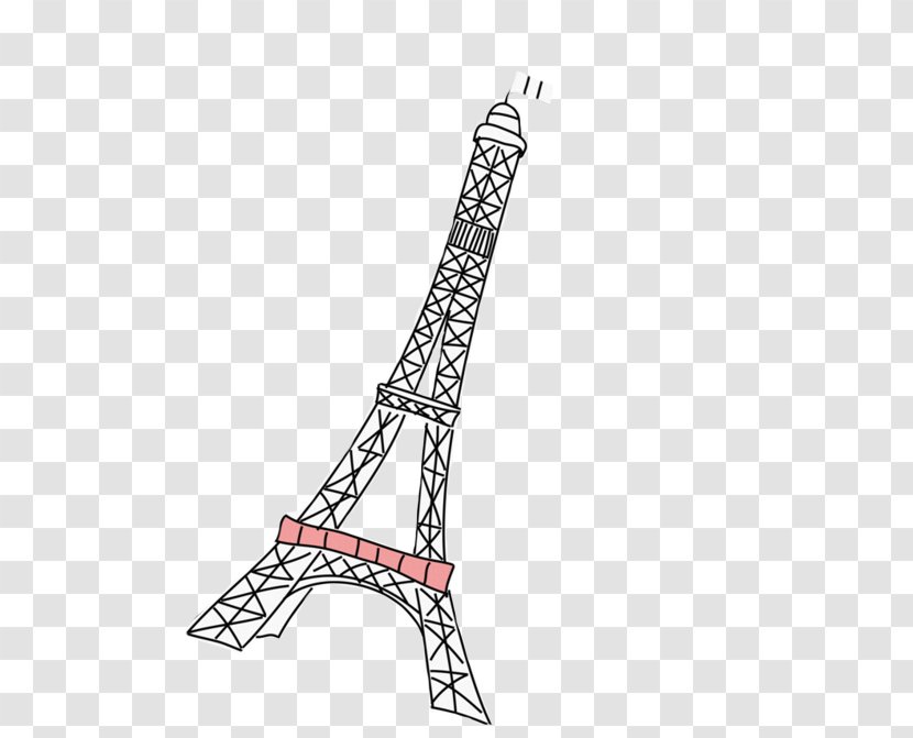 Eiffel Tower Pont Neuf Drawing - Area - Tokyo Transparent PNG