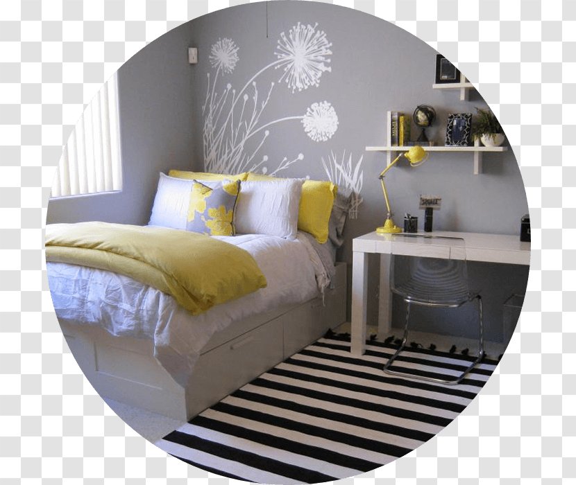 Bedroom Table Headboard - Bed Transparent PNG