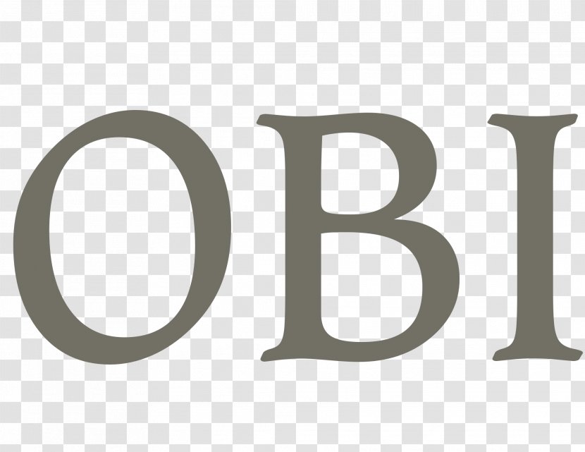 Product Design Brand Number Logo - Symbol - OBI Transparent PNG