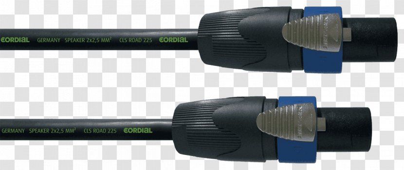 Speakon Connector Speaker Wire Electrical Cable Loudspeaker - Audio - şalgam Transparent PNG
