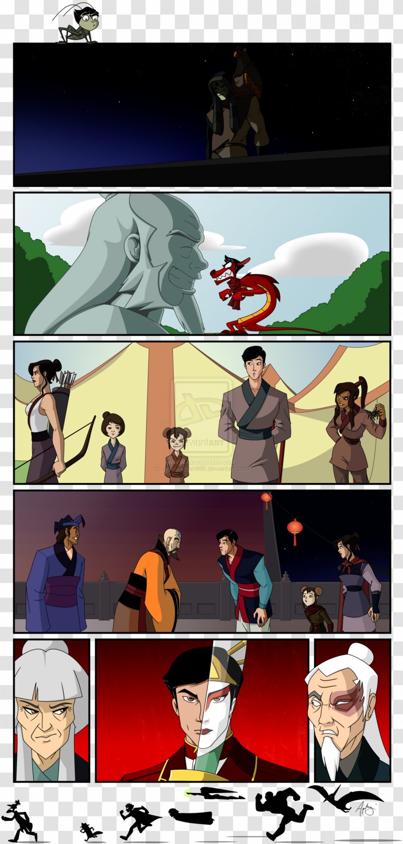The Legend Of Korra Avatar: Last Airbender Iroh Mako - Tenzin - Aang Transparent PNG