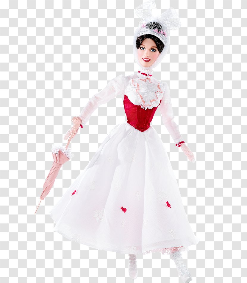Julie Andrews Mary Poppins Barbie Amazon.com Doll - Ebay Transparent PNG